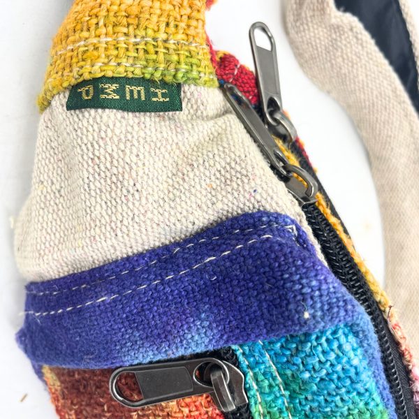 Tiedye Hemp Bum Bag - Image 2