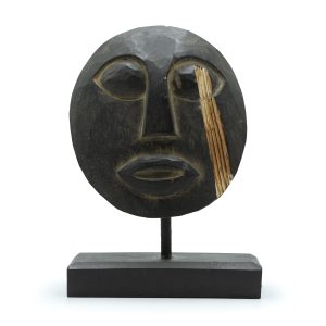 Wholesale Timor Tribal Decorative Mask - BlackAdd a unique cultural touch to your store with this Timor Tribal Decorative Mask in Black
