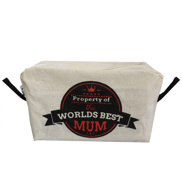 Toiletry Bag - Worlds Best Mum - Image 2