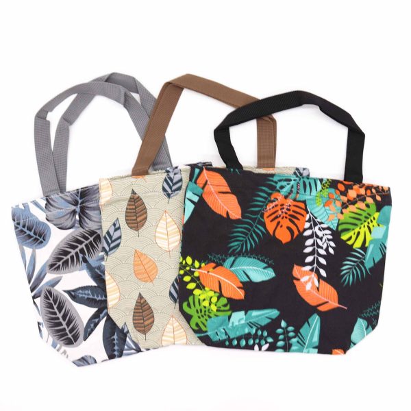 Tropical Handy Quick Shop Bag - (3x2 assorted designs) - 32x23x10cm - Image 4