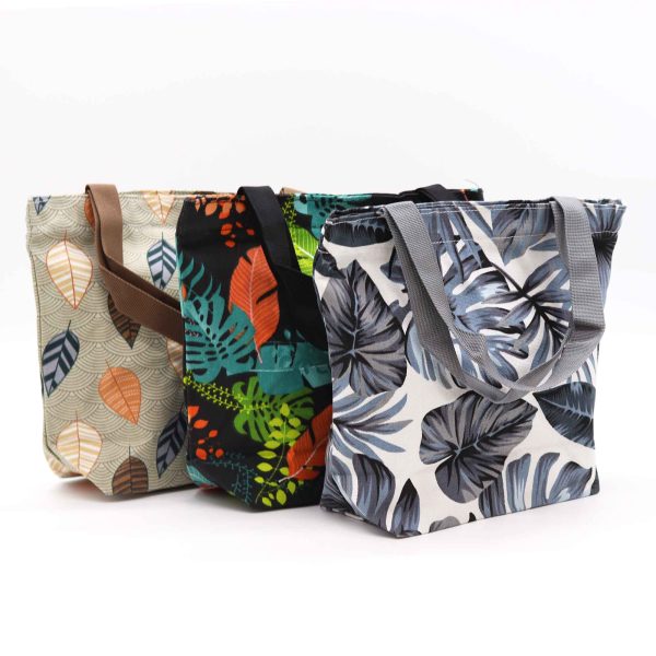 Tropical Handy Quick Shop Bag - (3x2 assorted designs) - 32x23x10cm