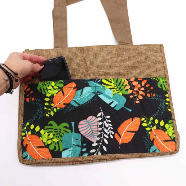 Tropical Market Shopping Bag - (3 assorted designs) - 40x30x9cm - Image 4
