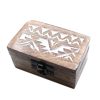 Wholesale White Washed Wooden Boxes Aztec and Slavic Design. These pretty boxes will look beautiful in the bedroom or dressing room or any room really. You can choose from Aztec or Slavic Design