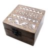 Wholesale White Washed Wooden Boxes Aztec and Slavic Design. These pretty boxes will look beautiful in the bedroom or dressing room or any room really. You can choose from Aztec or Slavic Design