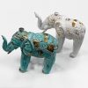 which is a fast-growing sustainable tree which can grow to 70 feet in just a few years and is found all over South East Asia. Ornamental Elephants are supposed to be good luck